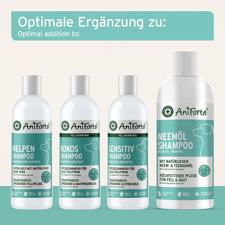 AniForte Fellharmonie Conditioner für Hunde 200ml - Spülung für Hunde mit Kokosöl & Aloe Vera, für L