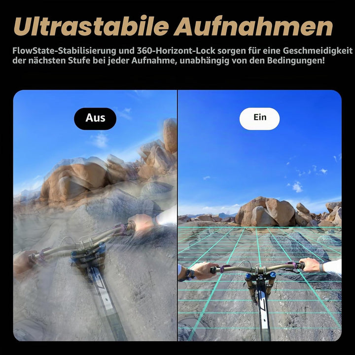 Insta360 X4 Peter McKinnon Edition – wasserdichte 8K 360°-Action-Cam, 4K Weitwinkelvideos, Unsichtba