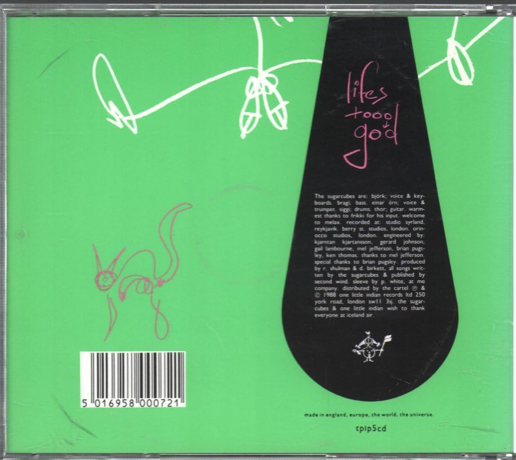 Sugarcubes - Life's Too Good, Audio-CD