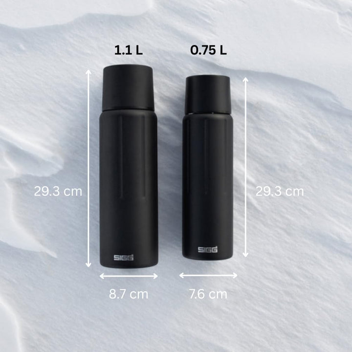 SIGG - Isolierte Trinkflasche - Thermoflasche Gemstone IBT - Mit Tasse - Auslaufsicher - Federleicht