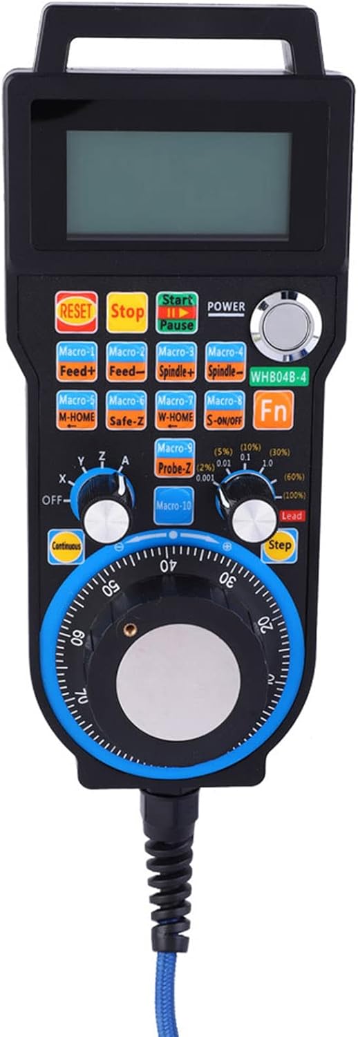 4 Achsen 5 Mt Wired USB Handrad für Mach3 System Elektronisches Handrad 100PPR Impulsgenerator CNC H