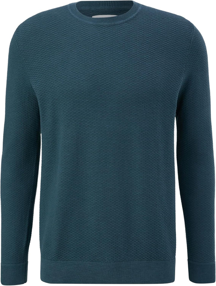 s.Oliver Herren Pullover, Blue Green