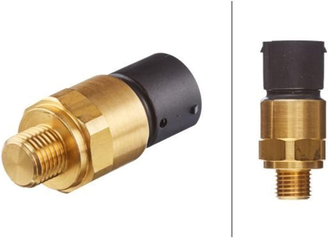 HELLA 6ZT 007 837-001 Temperaturschalter, Kühlerlüfter - 12V - Anschlussanzahl: 3 - Rundstecker - ge