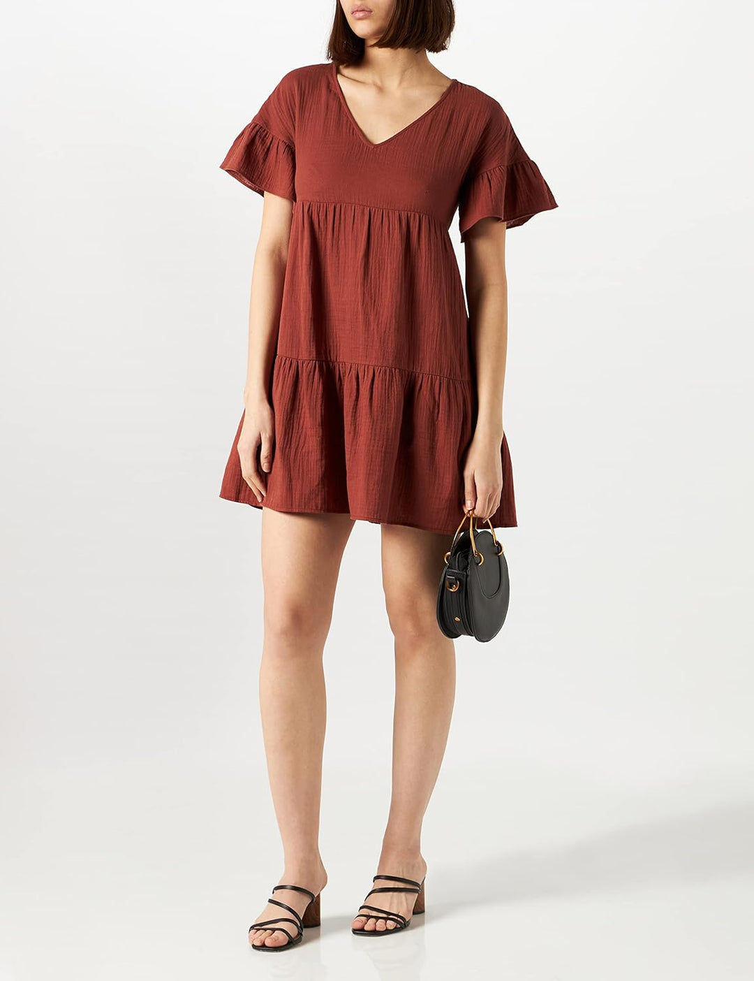 Naf Naf Damen Robe 38 Henna, 38 Henna