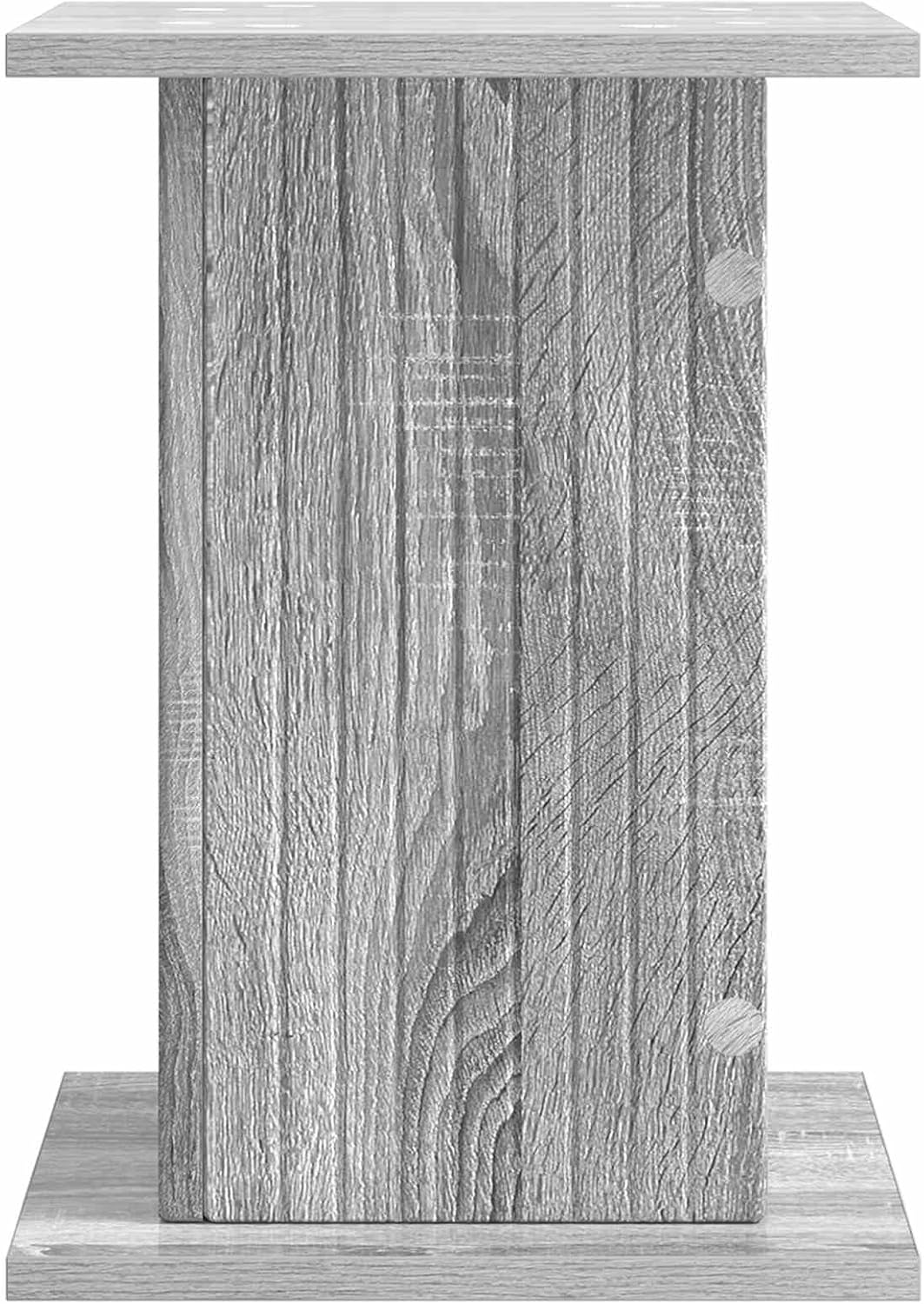 vidaXL Pflanzenständer 2 stk. Graues Sonoma 30,5 x 30 x 43 cm, Graues sonoma 30,5 x 30 x 43 cm
