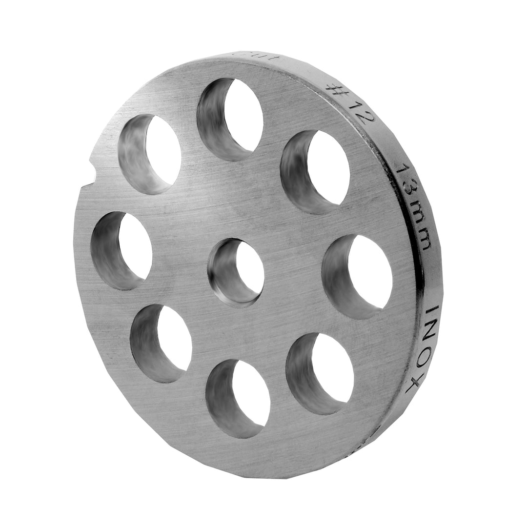 WolfCut INOX Lochscheiben kompatibel mit Fleischwolf Maxima MMM 12 (13,0 mm), 13,0 mm