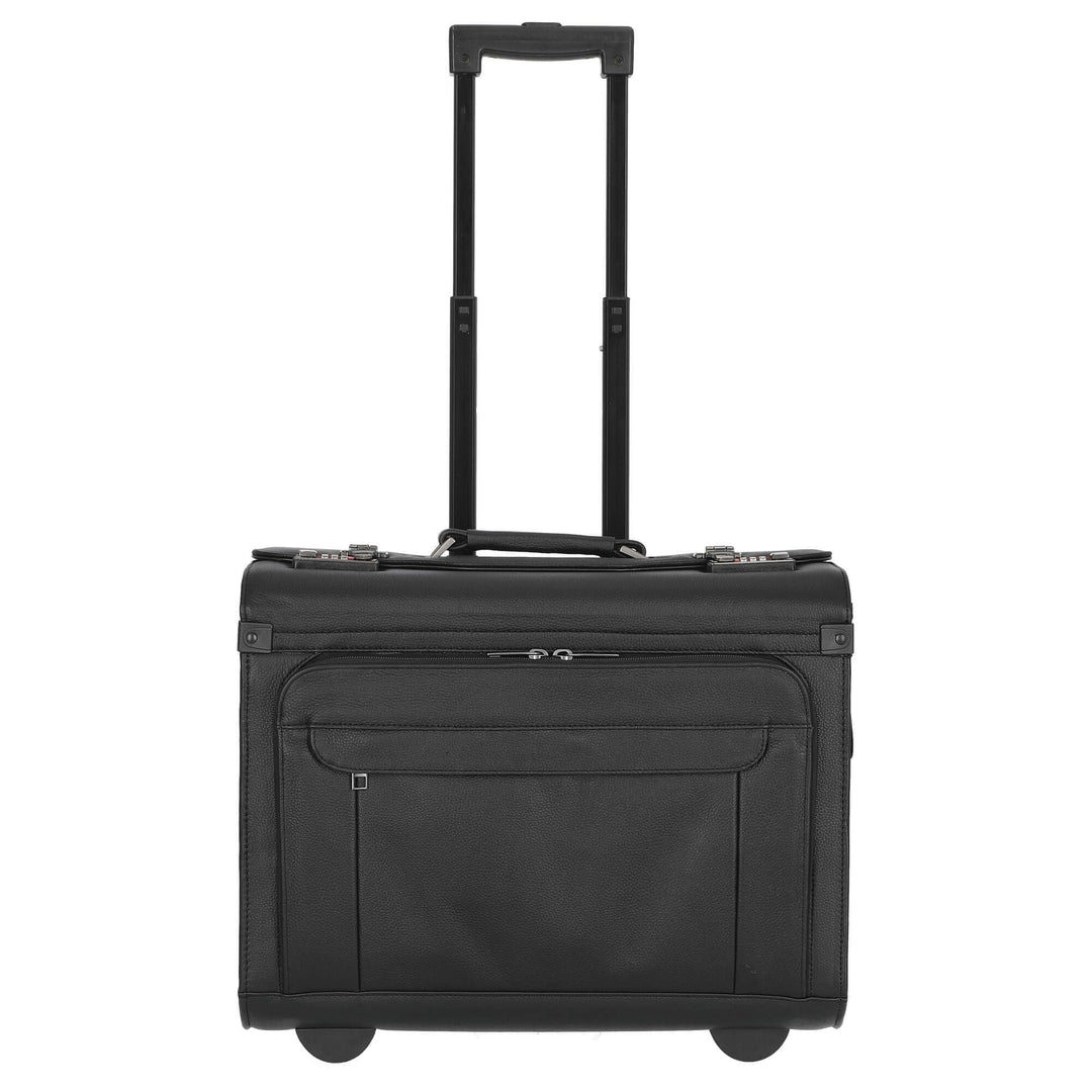 D&N Business Line Pilotenkoffer, 46 cm, 37L, Schwarz