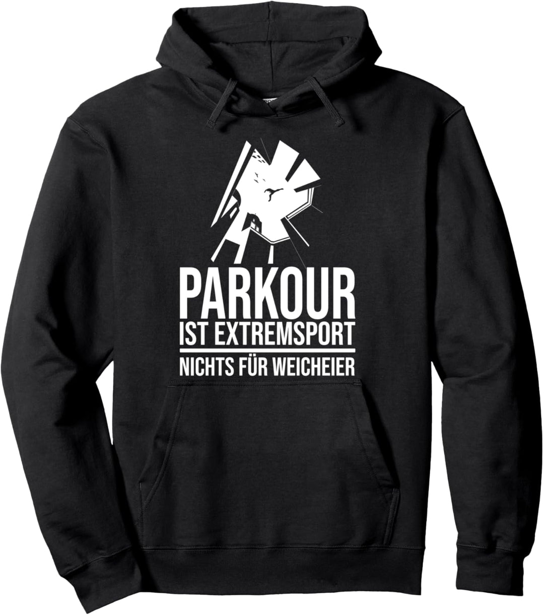 Parkour Hindernisslauf Urban City Runner Traceur - Parkour Pullover Hoodie