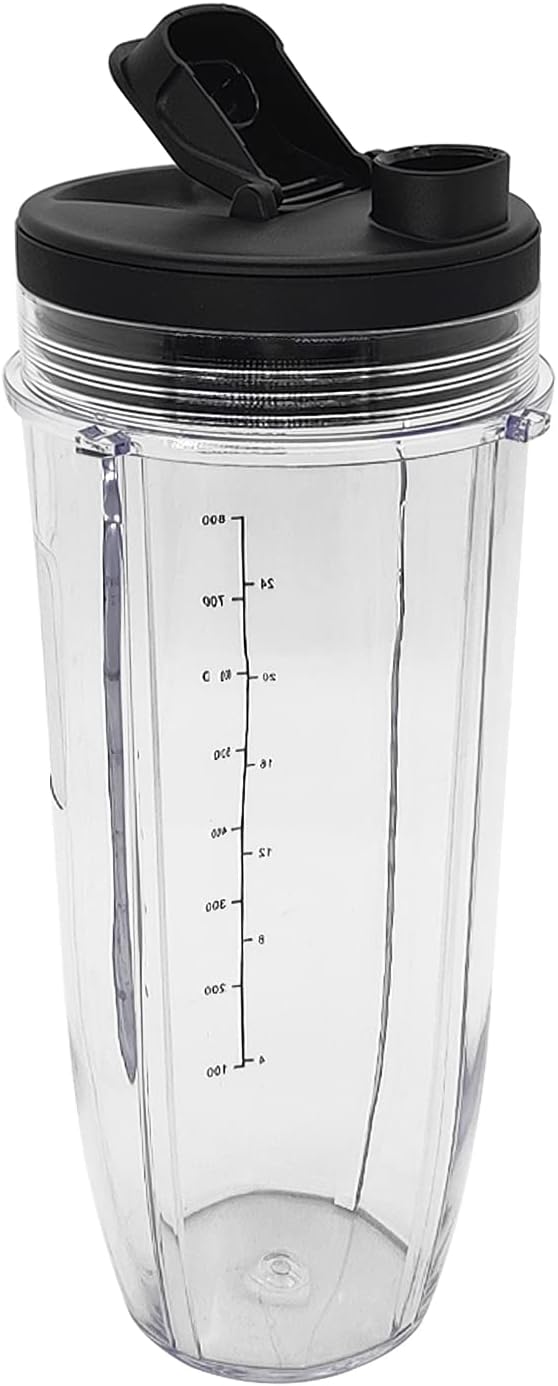 Deckel mit Trinkausguss Ersatz Teile Zubehör Kompatibel mit Nutri Ninja 32oz/ 24oz/ 18oz Tassen Bech