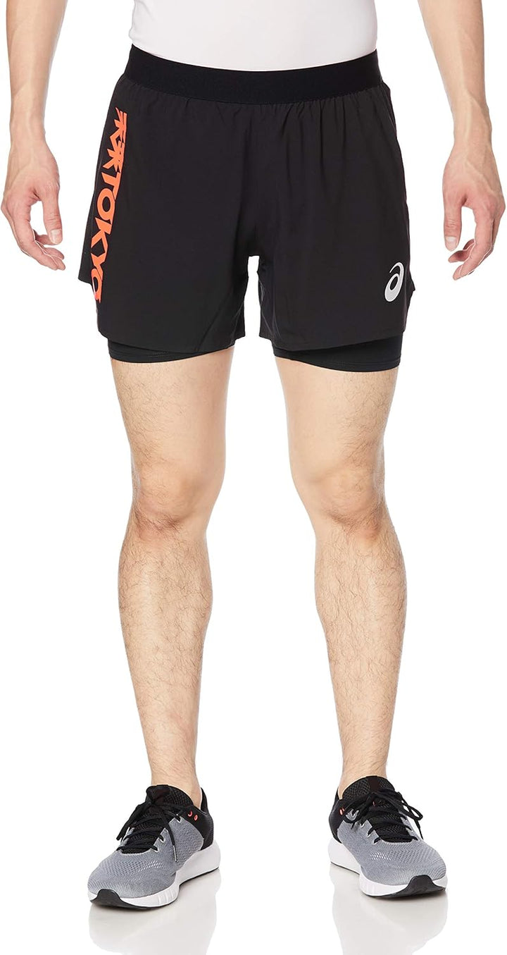 ASICS Katakana Laufshort Herren XXL Performance Black, XXL Performance Black