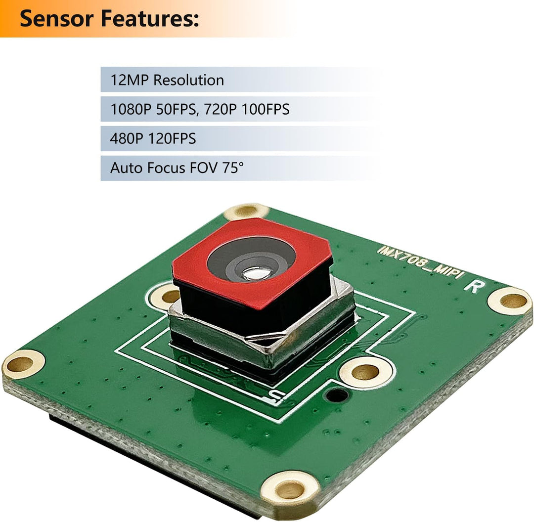 innomaker imx708 Camera modules for Raspberry pi Compatible pi Camera v3 (CAM-IMX708AF), CAM-IMX708A