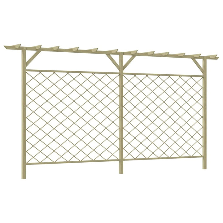 vidaXL Kiefer Imprägniert Blumengitter Pergola Rankgitter Rankhilfe Rosenbogen