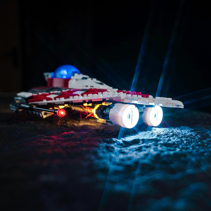 LocoLee Licht Kompatibel mit Lego 75388 Jedi Bobs Sternjäger, Nur Lichter Set - Kein Modell, Licht B