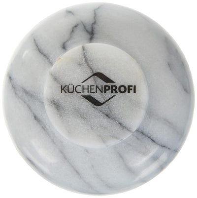 Küchenprofi 10 0243 08 08 Marmor-Mörser, weiss, 10 x 10 x 10 cm