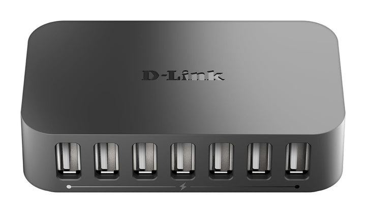 D-Link DUB-H7 7-Port USB 2.0 Hub (unterstützt Windows, Mac OS X, Linux) 7-in-1 (7x USB 2.0 Hub) USB