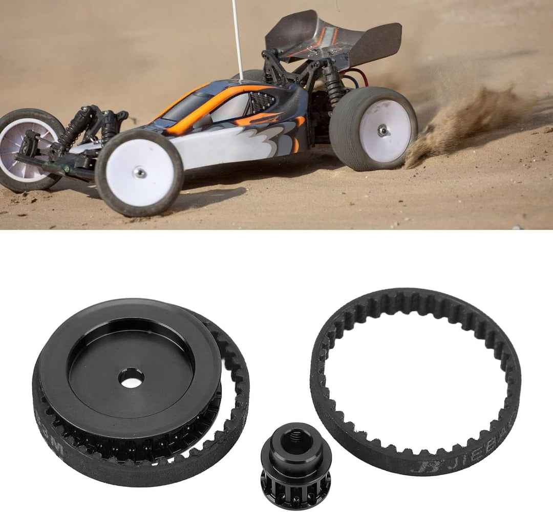 RC-Riemenantriebsrad, 12T 30T Riemenantriebs-Getriebesystem-Ersatz Für Traxxas 1/10 RC Crawler Car U