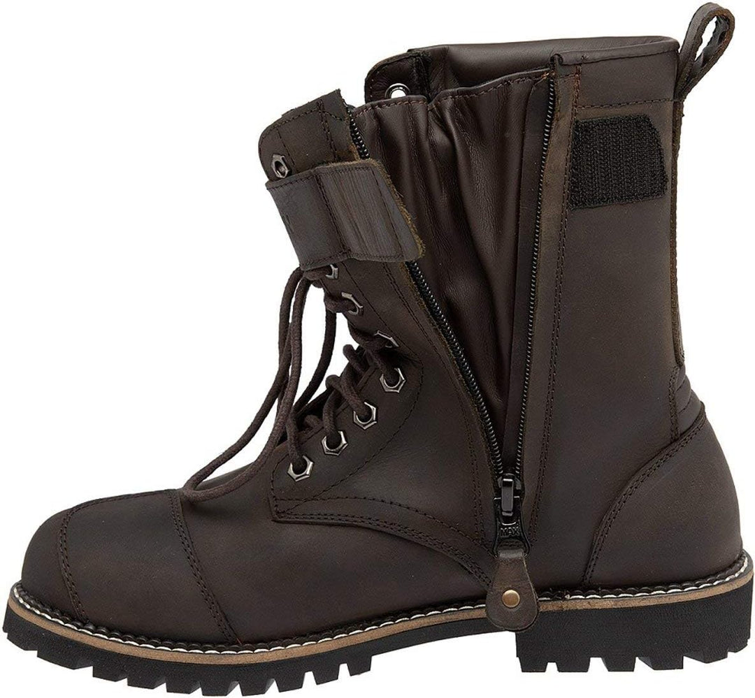 Kochmann Rider wasserdichte Motorradstiefel (Brown,41) 41 EU Braun, 41 EU Braun