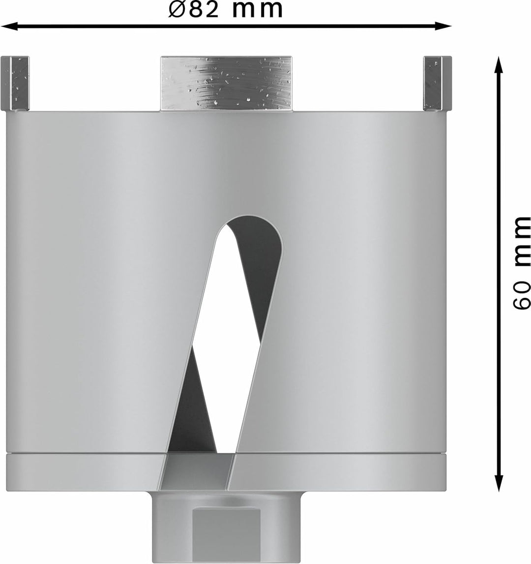 Bosch Accessories 2608599048 Diamant-Trockenbohrer 1 Stueck 82mm 1St.
