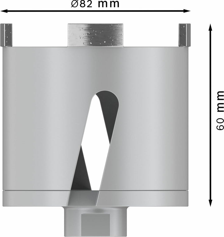 Bosch Accessories 2608599048 Diamant-Trockenbohrer 1 Stueck 82mm 1St.