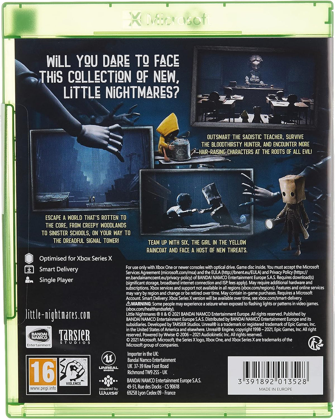 BANDAI NAMCO ENTERTAINMENT Little Nightmares II Standard Xbox ONE