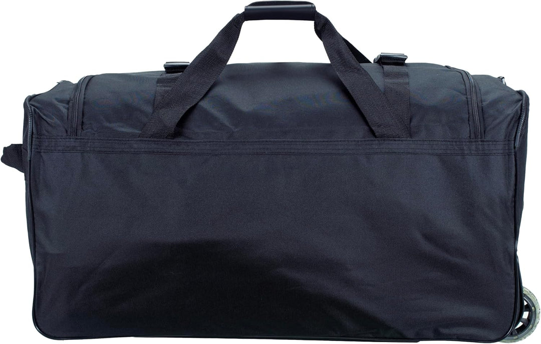 Rockland Gepäck 76,2 cm Rolltasche, Schwarz, Einheitsgrösse, Reisetasche mit Rollen Einheitsgrösse S