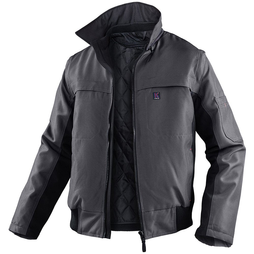 Kübler Piloten Arbeitsjacke, 1 Stück, XXL, anthrazit/schwarz, 11675319-9799-XXL XXL Anthrazit / Schw
