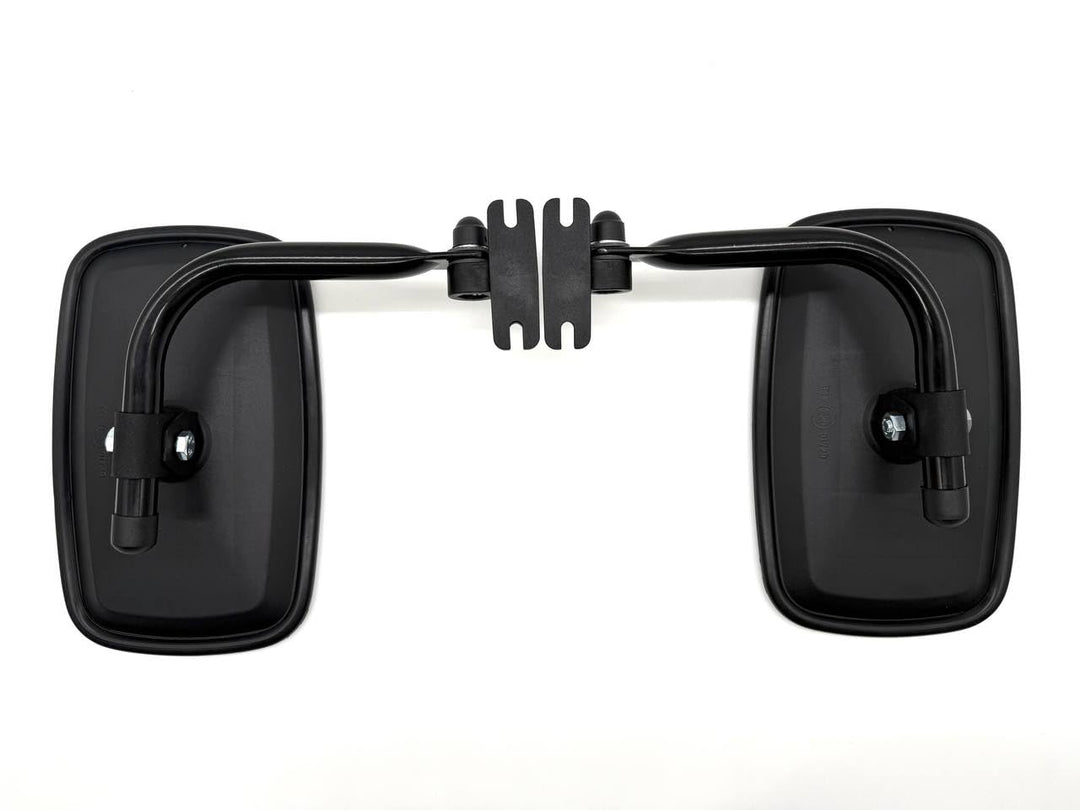 2x Aussenspiegel Rückspiegel LKW ø15-18mm 230x140 mm Spiegelhalter Spiegelarm SET