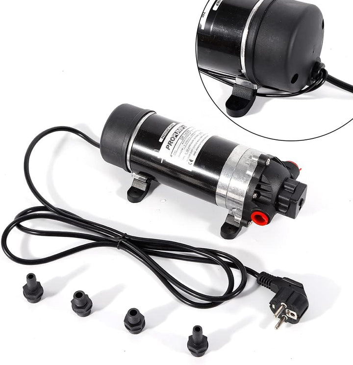 Wassertransferpumpe, 120W 80-90 Psi Gartenpumpen aus Edelstahl tragbare Gartenpumpe Kreiselpumpe Was