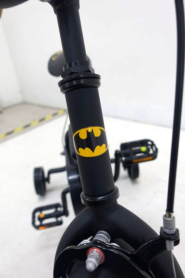 Batman Kinderfahrrad - Jungen - 12 Zoll - Schwarz