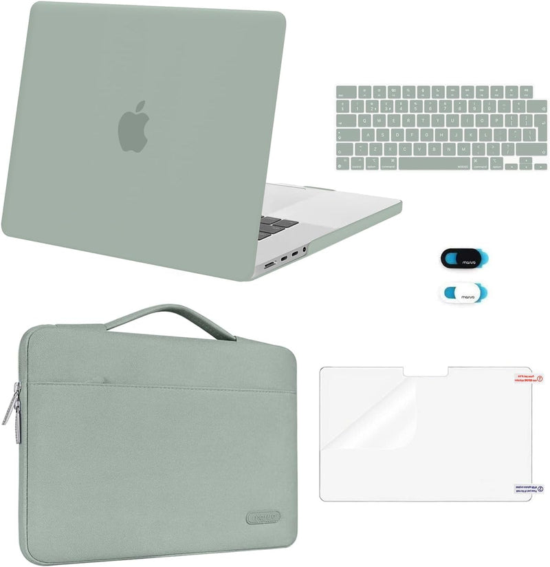 MOSISO Hülle Kompatibel mit MacBook Pro 16 2024-2021 M3 A2991 M2 A2780 A2485 M1 Pro/Max Chip, Plasti