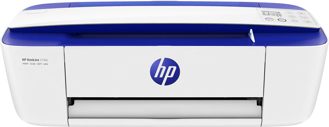 HP DeskJet 3760 A Thermischer Tintenstrahldrucker A4 1200 x 1200 DPI 19 ppm WiFi, Blau, Weiss