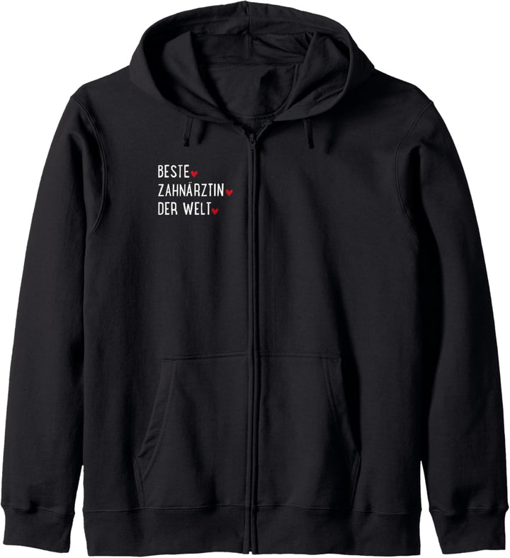 Beste Zahnärztin der Welt Kapuzenjacke