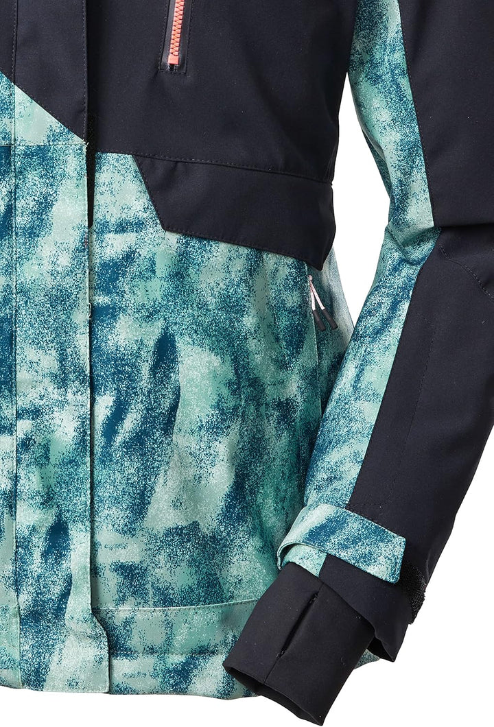 Killtec Damen Ksw 145 Wmn Ski Jckt Skijacke/Funktionsjacke mit abzippbarer Kapuze und Schneefang 42