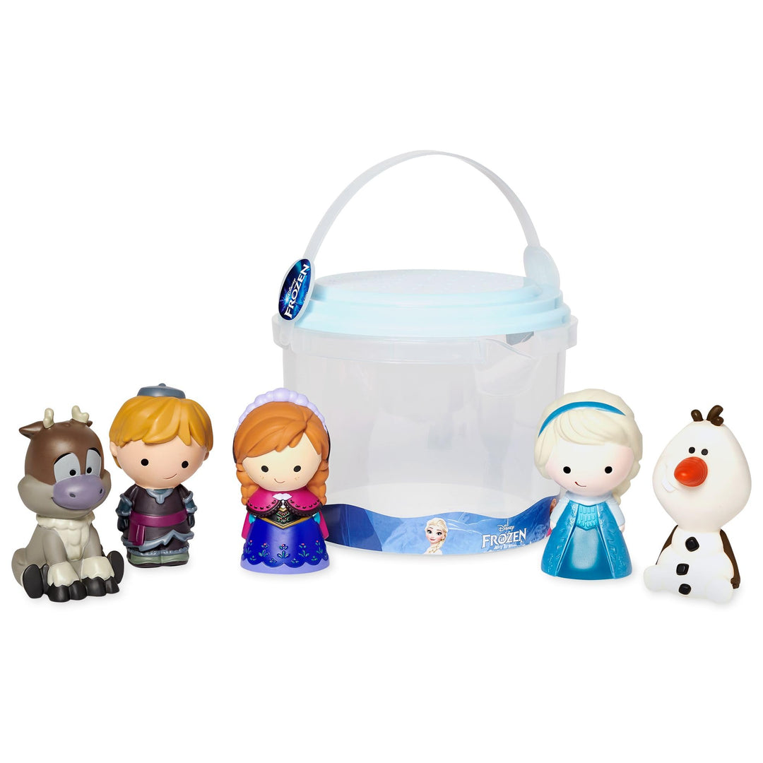 Disney Store Offizielles Badespielzeugset „Die Eiskönigin – Völlig unverfroren“, 5-teilig, enthält F