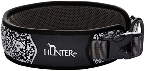 HUNTER Halsung Divo Reflect S, rot/grau Rot S, Rot S