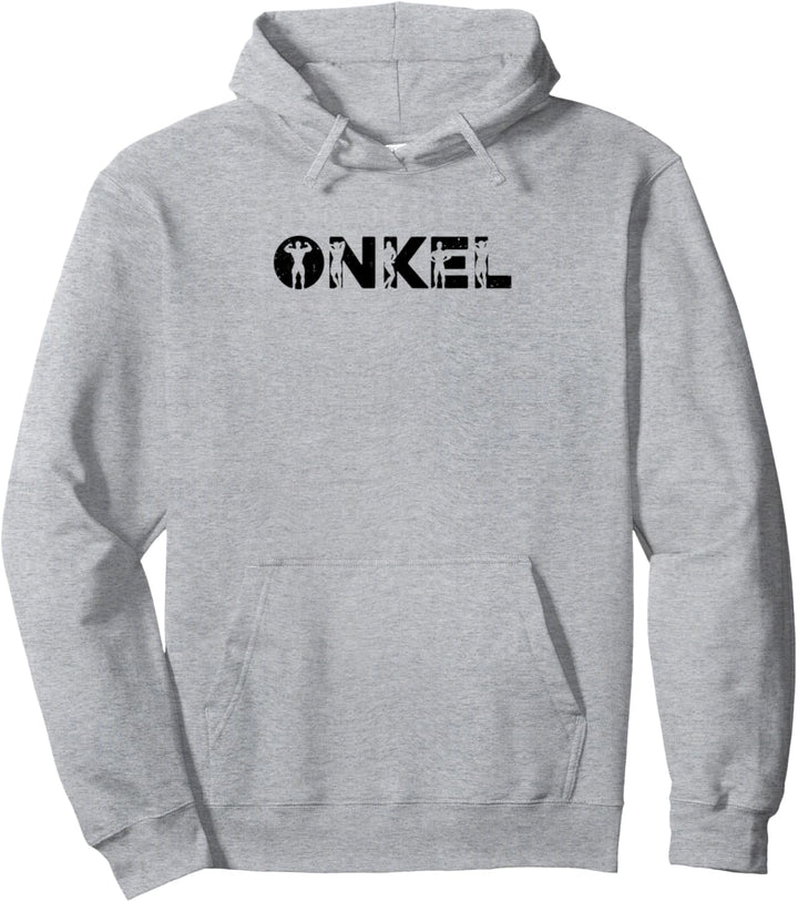 Fitness Onkel Grafik Fitnesstudio Sportlerin Muskel Training Pullover Hoodie