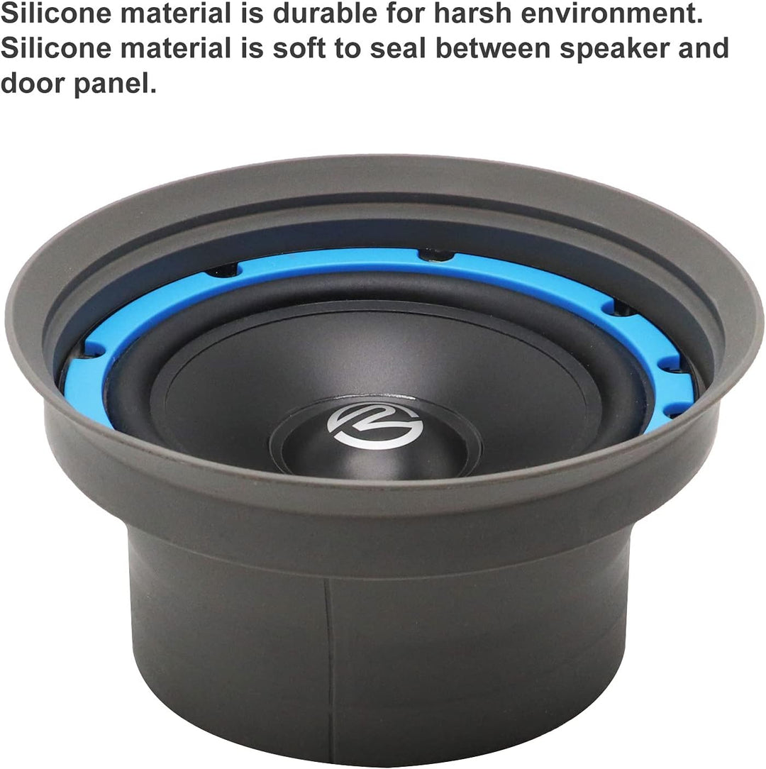 RECOIL SPB65 Faltbare Silikon 16,5 cm Auto Lautsprecher Baffle Kits mit Eierkiste Schaum für Schallq