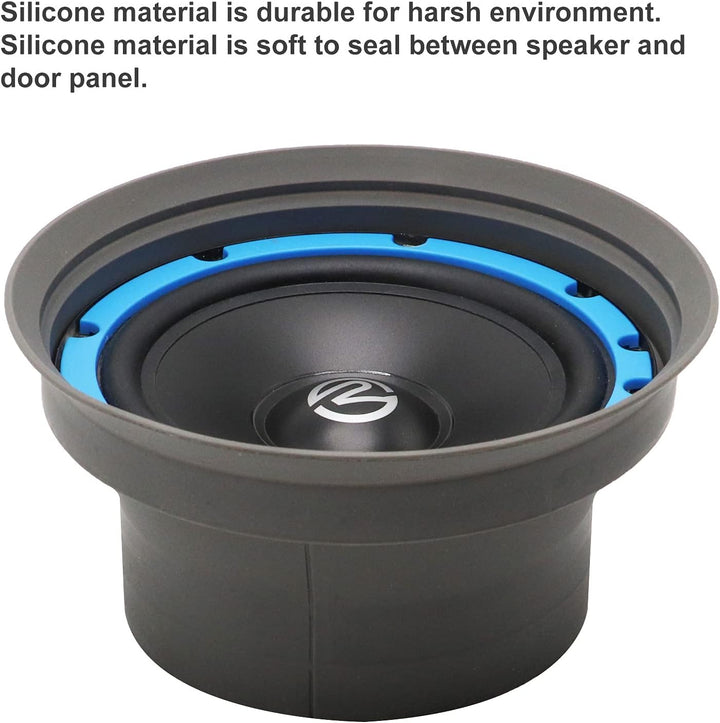 RECOIL SPB65 Faltbare Silikon 16,5 cm Auto Lautsprecher Baffle Kits mit Eierkiste Schaum für Schallq
