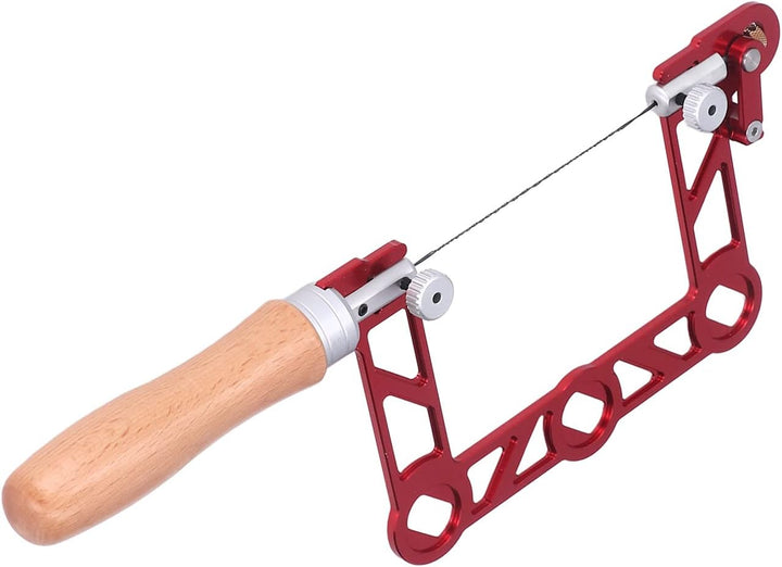 Laubsäge, professionelle Hochleistungs-Handsäge mit Laubrahmen und Ersatzblatt, Holzbearbeitung, mul