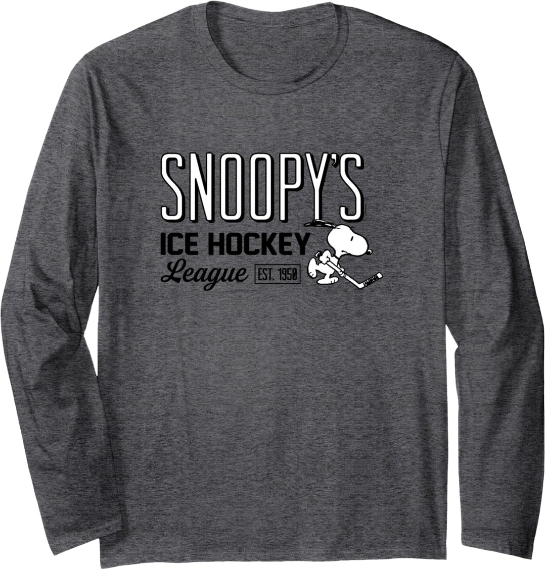 Peanuts - Snoopy's Eishockey League Langarmshirt