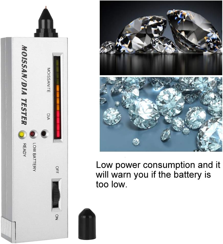 Diamond Tester, Moissanit-Tester, hohe Präzision, professionell, Practice Jewellery Diamond Selector