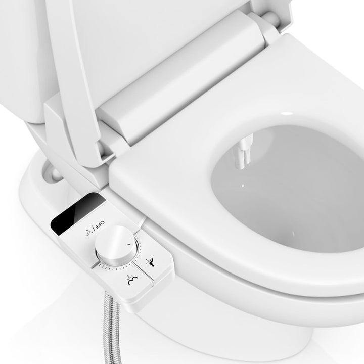 Bidet Aufsatz, Bidet Einsatz Für Toilette, Nicht Elektrisch Bidet Toilettenaufsatz mit Einziehbare s