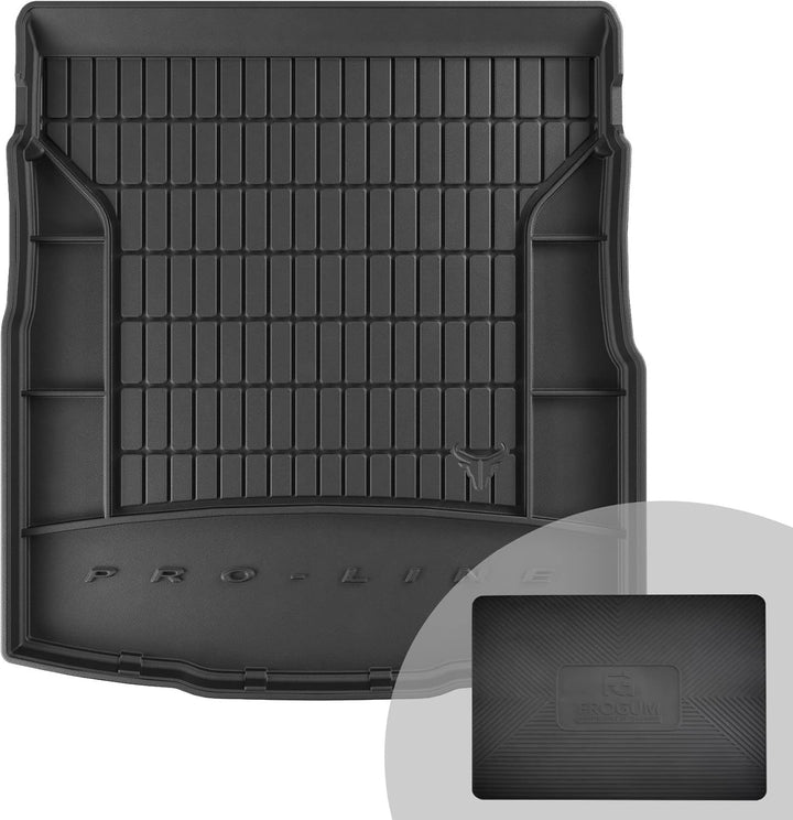 FROGUM ProLine 3D Gummimatte Exklusive Auto Kofferraummatte Kofferraumwanne für Volkswagen Passat B8