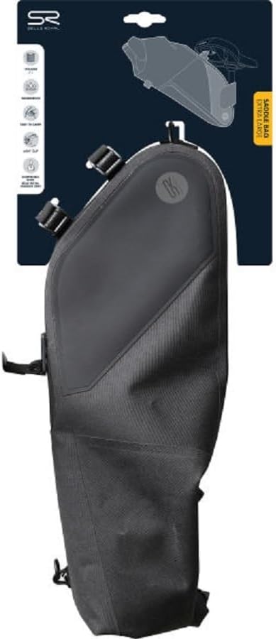 Selle Royal Saddle Bag extra Large (7l) Satteltasche Fahrradtasche Klippsystem inkl. Fahrradklingel