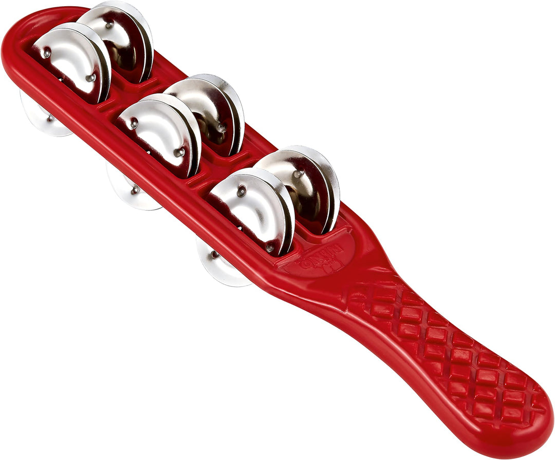 Nino Percussion Jingle Stick Instrument - Musikinstrument für Kinder ab 3 Jahren - Kunststoff und St