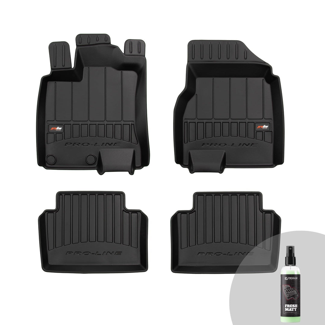 FROGUM ProLine 3D Gummimatten Exklusiven Auto Fussmatten Autofussmatten für Nissan Qashqai I Tekna 2