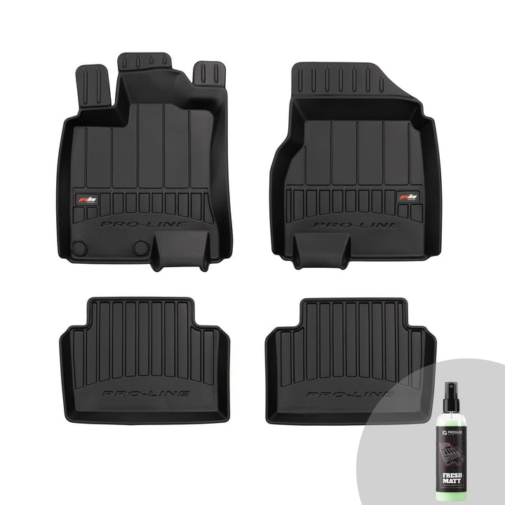 FROGUM ProLine 3D Gummimatten Exklusiven Auto Fussmatten Autofussmatten für Nissan Qashqai I Tekna 2