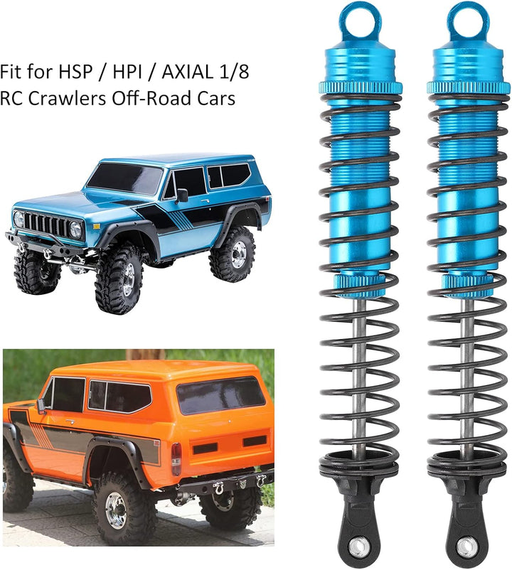 RC 144 Mm Verstellbarer ölgefüllter Stossdämpfer für HSP HPI AXIAL 1 8 RC Car Off Road Racing (BLUE)