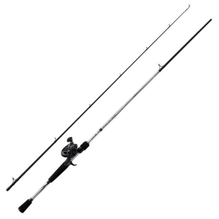 Abu Garcia Fast Attack Casting Ruten und Rollen Combo - 24T Carbon Rod, Stainless Steel Guides with