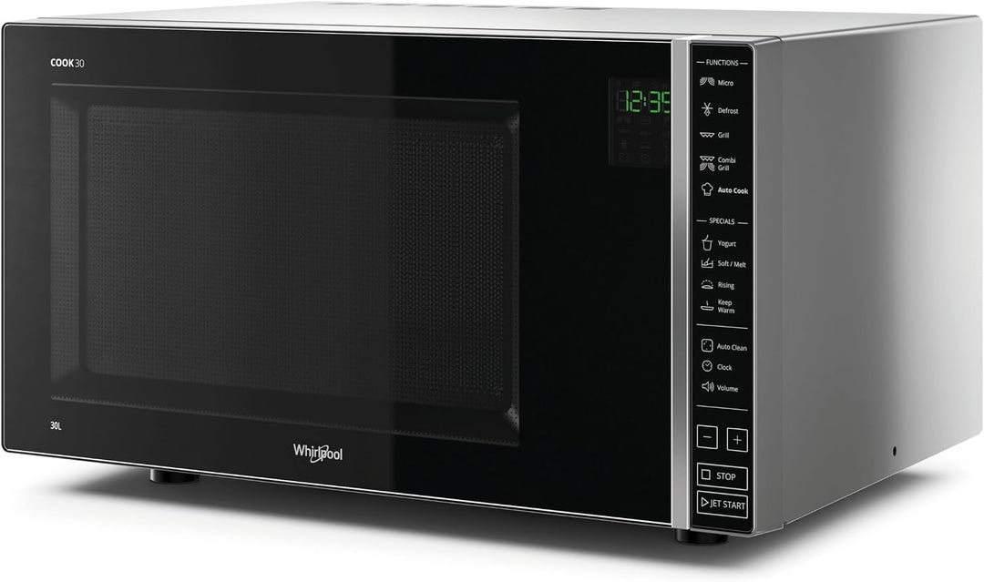 Whirlpool MWP 303 SB Kombination Grill und Mikrowelle / 900 W/ 30 L Garraum / Quartz Grill 1050 W /
